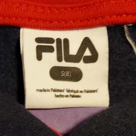 FILA Colorblick Side Panel Hoodie Boy's Size 8 NWT - Picture 6 of 7